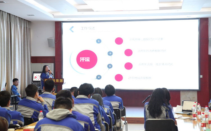 集團(tuán)信息中心部長李敏就公司2021年電商數(shù)據(jù)進(jìn)行了總結(jié)分析并對第四季度工作方向做簡要匯報